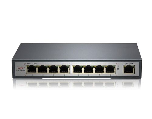 onv 光网视 poe31008p 8口poe供电交换机 全面解析